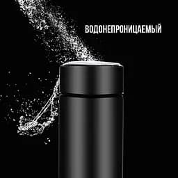 Термос із датчиком температури Smart Cup, об’єм 500 мл, чорний колір, із дисплеєм - мініатюра 3