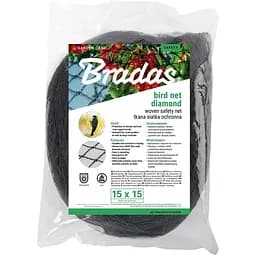 Сетка для защиты от птиц Bradas DIAMOND 20 г/м² 7.5x7.5 м тканая 15 x 15 мм (AS-BN2015150750075) 