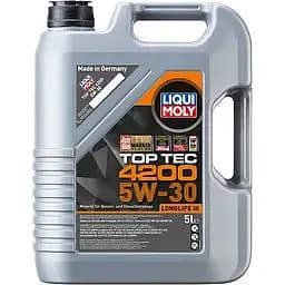 Олива моторна Liqui Moly Top Tec 4200 5W-30, 5 л (7661-8973)