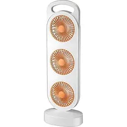  Портативний вентилятор Epik Three Head Fan Orange [137279]
