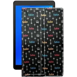 Чохол StatusCASE з екошкіри для планшету Alcatel 1T 10 (8082) 10.1 Фешн чорний