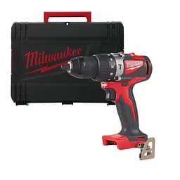 Дриль-шуруповерт акумуляторна безщіткова ударна MILWAUKEE, M18 BLPD2-0X, 82Нм (каркас, HDкейс) - мініатюра 2