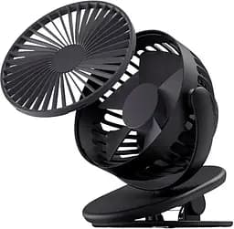 Портативний вентилятор Solove Clip Fun F3 Grey [86401] - мініатюра 2