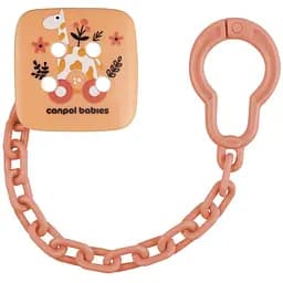 Цепочка к пустышке Canpol babies Toys розовый (2/438_pin)