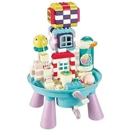 Дитячий конструктор 77018 водяний для дітей 179 елементів механічний фонтан