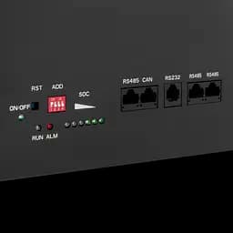 Акумулятор LP LiFePO4 48V (51,2V) - 230 Ah (11776Wh) (Smart BMS 200A) з LCD RM RS485/CAN - мініатюра 5