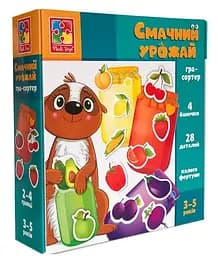 Мини-развивашка сортер Вкусный урожай, VT1804-41