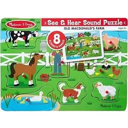 Звуковий пазл Melissa&Doug Ферма старого Макдональдса (MD738)