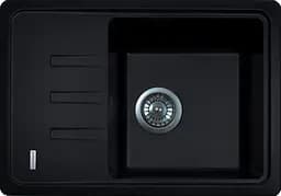 Кухонна мийка Adamant SLIM антрацит 615x430x200 мм, з крилом 61,5 см