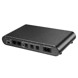 Джерело безперебійного живлення Hoco DB63 Portable DC UPS для роутерів 5V/9V/12V 10000 mAh Black - мініатюра 3