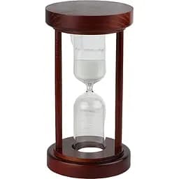 Пісочний годинник Склоприлад 4-34, 50 хвилин пісок білий вишня (300696)