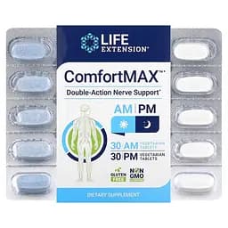 Витамины и минералы Life Extension ComfortMAX, 30+30 вегакапсул