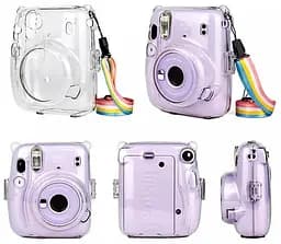 Чохол для фотоапарата Fujifilm Instax Mini 11 Прозорий - мініатюра 5