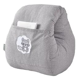 Подушка для годування Papaella Mini Горошок, 28х30 см, сірий (8-31999)