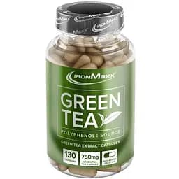 Натуральна добавка Ironmaxx Green Tea, 130 капсул