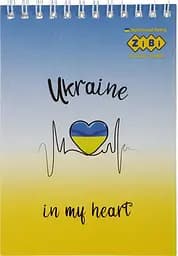 Блокнот на пружині Patriot Motion KIDS Line, А6, 40 аркушів, картонна обкладинка (В асортименті)