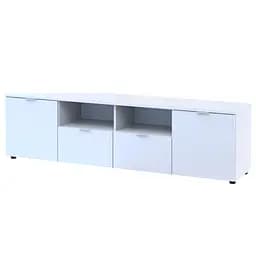 Комод Doros Рон 4 Білий 2 фасади 2 шухляди 180х38х50 (44900221) - мініатюра 9