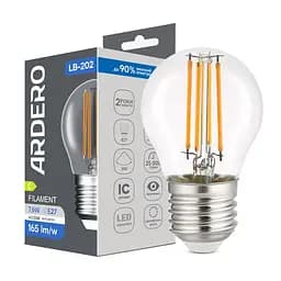 Світлодіодна лампа Ardero LB-202 7.6 Вт E27 4000K