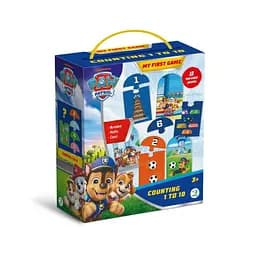 Пазл детский Paw Patrol цифра от 1 до 10 200621, 20 элементов