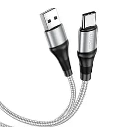 Кабель Hoco X50 Pisces Cable USB to Type-C 2,4A 1m Gray