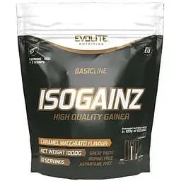 Гейнер Evolite Nutrition IsoGainz, 1 кг - Карамельне мак'ято