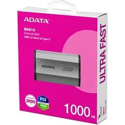 Накопичувач SSD USB 3.2 2TB ADATA (SD810-2000G-CBK) - мініатюра 6