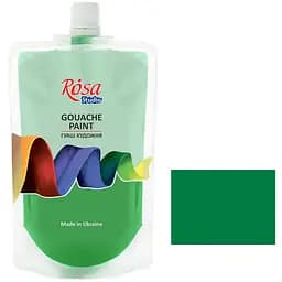 Фарба гуашева Зелена світла (910) 200 мл Rosa Studio