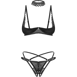 Комплект Obsessive Donarella XS/S (черный)