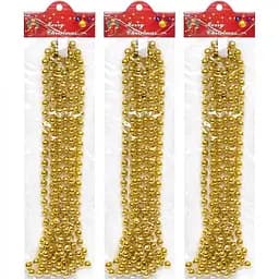 Декоративные новогодние бусы на ёлку Bambi XYA07-2.7 м