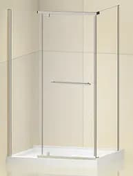 Душова кабіна без піддону Koer SR SC01-120x80x200-TR-01 прозоре скло Easy Clean 8 мм, хром KR5353, Універсальна, прозорий, хром - мініатюра 5