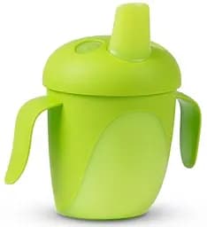 Чашка-непроливайка Canpol babies Тропічні птахи, 240 мл, зелений (76/001_gre)