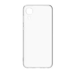 Прозрачный чехол для Samsung Galaxy A03 Core (A032) с защитой камеры, тонкий, силиконовый, бесцветный, ударостойкий, противоударный бампер c закрытой камерой, ArmorStandart (ARM60606)