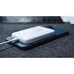 Зовнішній бездротовий акумулятор Foxconn Power Bank MagSafe Battery Pack білий магсейф A2384 - мініатюра 8