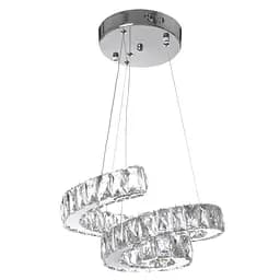 Люстра Brille светодиодная подвесная для холла 44W WW+NW+CW RM CH (BR-982S/1)