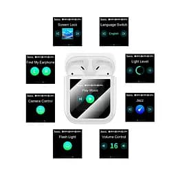 Навушники Hoco Magnificent true wireless touch screen BT headset EW80 BT5.4, 30/300mAh, 4h - мініатюра 3