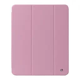 Чохол-книжка для планшета Apple iPad Air 13 (2024)/Air 13 (2025)/Air 13 (2026), Smart Fold Pen, рожевий, 13 дюймів, з екошкіри + TPU, з магнітною застібкою, підставкою, тримачем під стилус, протиударний, з функцією Wake/Sleep