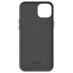 Силиконовый чехол для Apple iPhone 15 Plus, ICON2 Case, серый, противоударный, панель, защита всего корпуса, матовая поверхность Soft Touch, выступает над дисплеем, совместим с защитными стеклами и пленками, с микрофиброй, ArmorStandart (ARM70513) - мініатюра 2