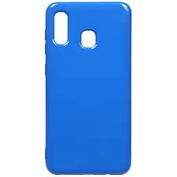 Чохол-накладка Toto Mirror TPU 2 mm Case Samsung Galaxy A20/A30 Blue