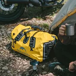 Водонепроникна дорожня сумка Naturehike CNK2450XB015 40 л жовта - мініатюра 6