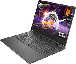 Ноутбук HP Victus 15-fa2047ua 15.6" FHD IPS,300n/i5-14450HX (4.8)/24Gb/SSD512Gb/RTX 3050,6GB/DOS/Сірий (C9RY4EA) - мініатюра 3