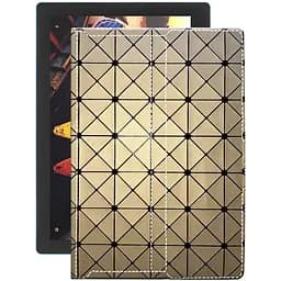 Чехол StatusCASE из экокожи для планшета Lenovo Tab 10 TB-X103f Золотой ромб