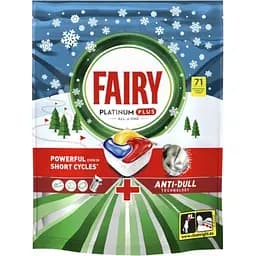 Пігулки для посудомийних машин Fairy Platinum Plus All In One Lemon 71 шт.