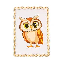 Дитячий набір для розпису по дереву "Сова" PuzzleOK Puz-22964 формат А4