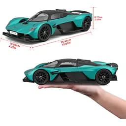 Ігрова автомодель Maisto Aston Martin Valkyrie 1:18 (31465 Green) - мініатюра 14