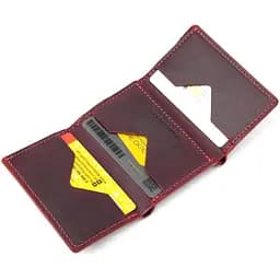 Жіноче шкіряне портмоне Grande Pelle 8х10х1.5 см acs0018762 - мініатюра 4