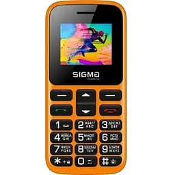 Телефон Sigma Mobile Comfort 50 HIT 2020 помаранчевий (4827798120934)