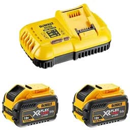 Зарядний пристрій DeWalt + 2 акумулятори DCB118Y2