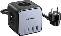 Зарядний адаптер блок живлення 4 порти Ugreen CD268 65 W DigiNest Cube (2C2A) (UGR-60113)