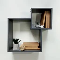 Полиця Hopanchuk Furniture Портленд антрацит (58C6)