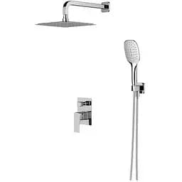 Душова система прихованого монтажу Omnires Parma chrome SYSPM10CR, Хром